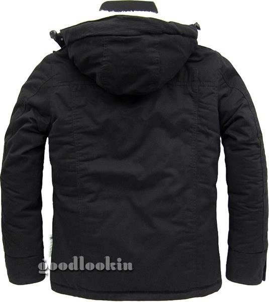 CZARNA KURTKA ZIMOWA CASABLANCA (5513)