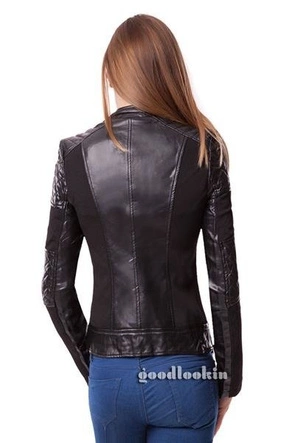 KURTKA LULU LOVE CZARNA (51011)