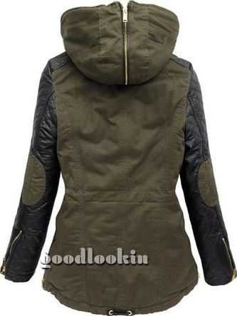 PARKA ZIMOWA GO-START ARMY (CK639)