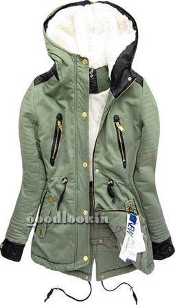 PARKA ZIMOWA GO-START ZIELONA 1 (AH-CK675)