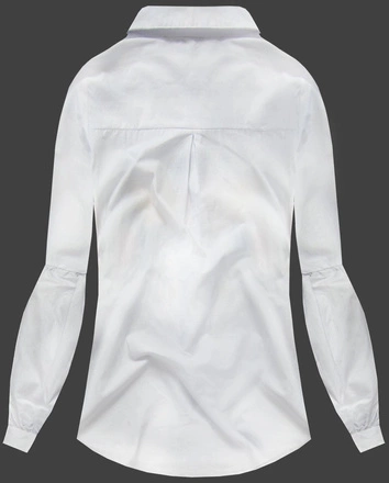 KOSZULA Z HAFTAMI BIAŁA (K05)