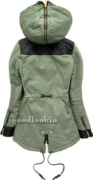 PARKA ZIMOWA GO-START ZIELONA 1 (AH-CK675)