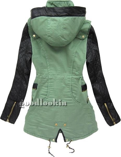 PARKA ZIMOWA GO-START ZIELONA (AH-AU3255)