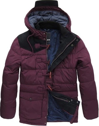 KURTKA ZIMOWA Z FILCEM BORDOWA (091LJ)