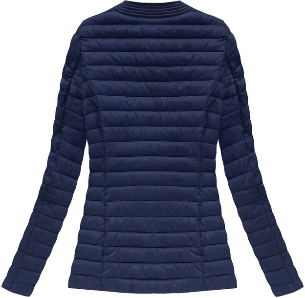 PIKOWANA KURTKA GRANATOWA (7143)