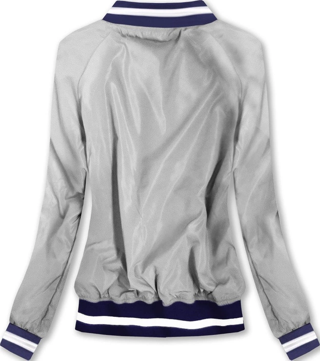 DWUSTRONNA BOMBERKA Z NASZYWKAMI NIEBIESKA (XW516X)