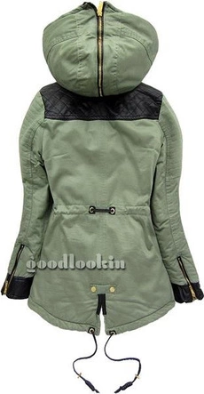 PARKA ZIMOWA GO-START ZIELONA 1 (AH-CK675)