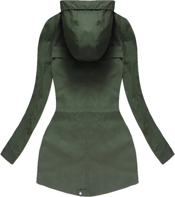 BAWEŁNIANA PARKA KHAKI (21722)