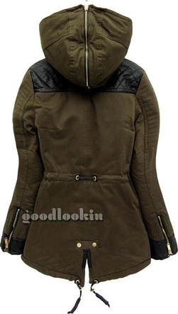 PARKA ZIMOWA GO-START ARMY (AH-CK675)