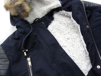 PARKA ZIMOWA GRANATOWA (7590/8)