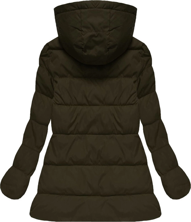 PIKOWANA KURTKA Z KAPTUREM KHAKI (2012)
