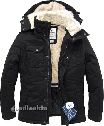 CZARNA KURTKA ZIMOWA CASABLANCA (5513)