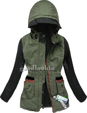 PARKA ZIMOWA GO-START ZIELONA 2 (AH-AU3251)