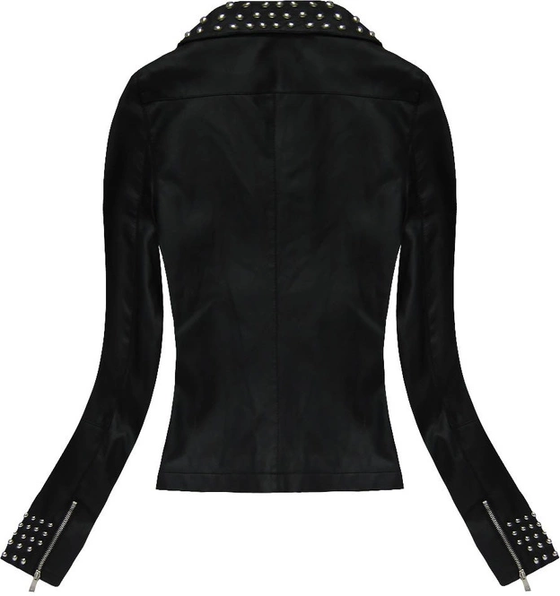 RAMONESKA Z NITAMI CZARNA (5284)