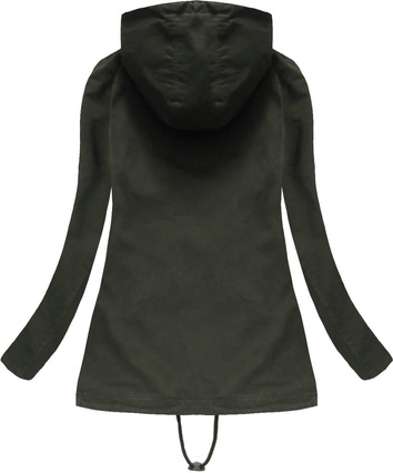 BAWEŁNIANA PARKA Z KAPTUREM KHAKI (1723)