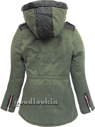 PARKA ZIMOWA GO-START ZIELONA (AH-71W)