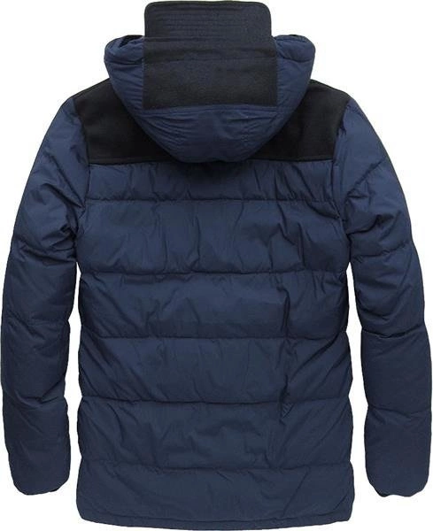 KURTKA ZIMOWA Z FILCEM GRANATOWA (091LJ)