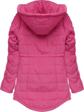 ASYMETRYCZNA KURTKA RÓŻOWA (20161)