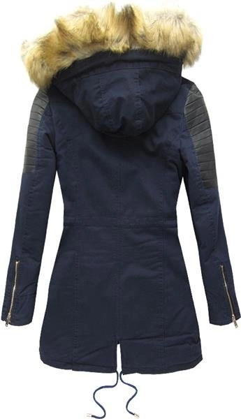 PARKA ZIMOWA GRANATOWA (7590/8)