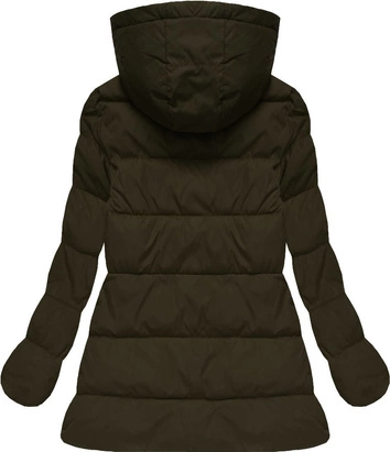 PIKOWANA KURTKA Z KAPTUREM KHAKI (2012)