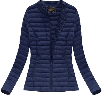 PIKOWANA KURTKA GRANATOWA (7143)