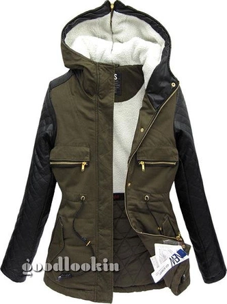 PARKA ZIMOWA GO-START ARMY (CK639)