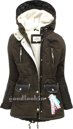 PARKA ZIMOWA GO-START ARMY (AH-W88259)