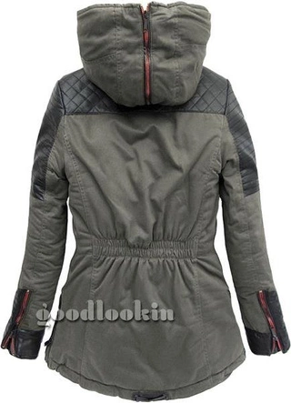 PARKA ZIMOWA GO-START KHAKI (CK262)