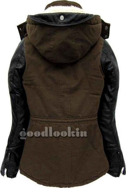 PARKA ZIMOWA CATARINA ARMY (1590-N)