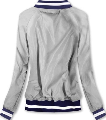 DWUSTRONNA BOMBERKA Z NASZYWKAMI NIEBIESKA (XW516X)