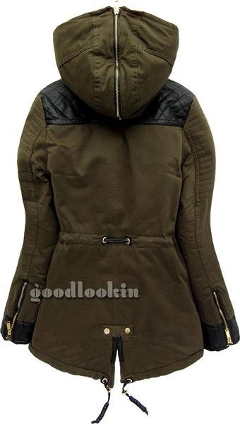 PARKA ZIMOWA GO-START ARMY (AH-CK675)