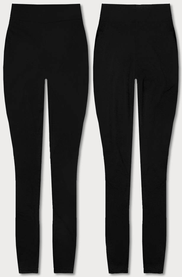 Sportowe legginsy czarne (YW001)