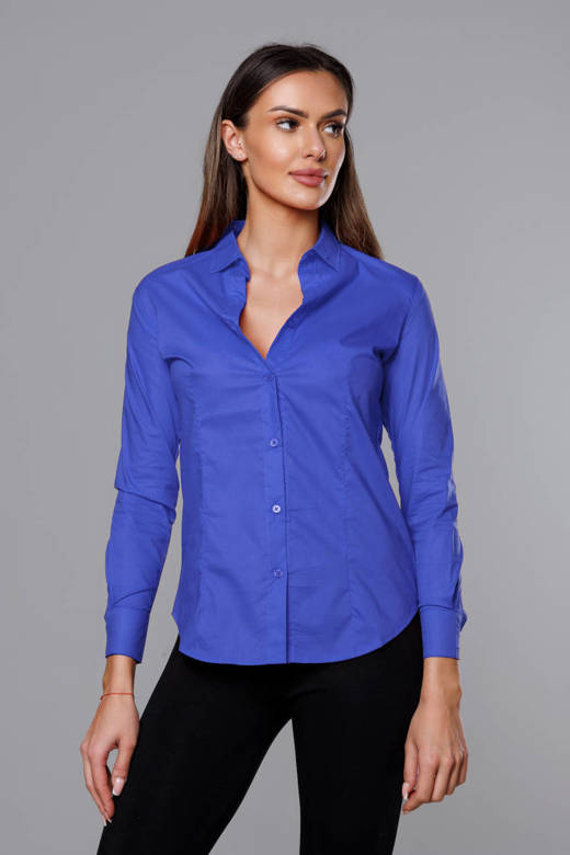 Klasyczna koszula damska niebieska (HH039-9)