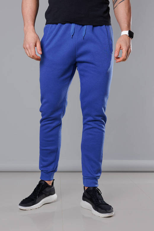 Spodnie dresowe męskie ciemne niebieskie (68XW01-15)