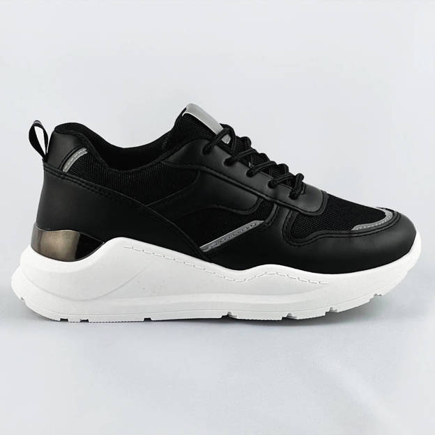 Sneakersy damskie czarne (bs-01)
