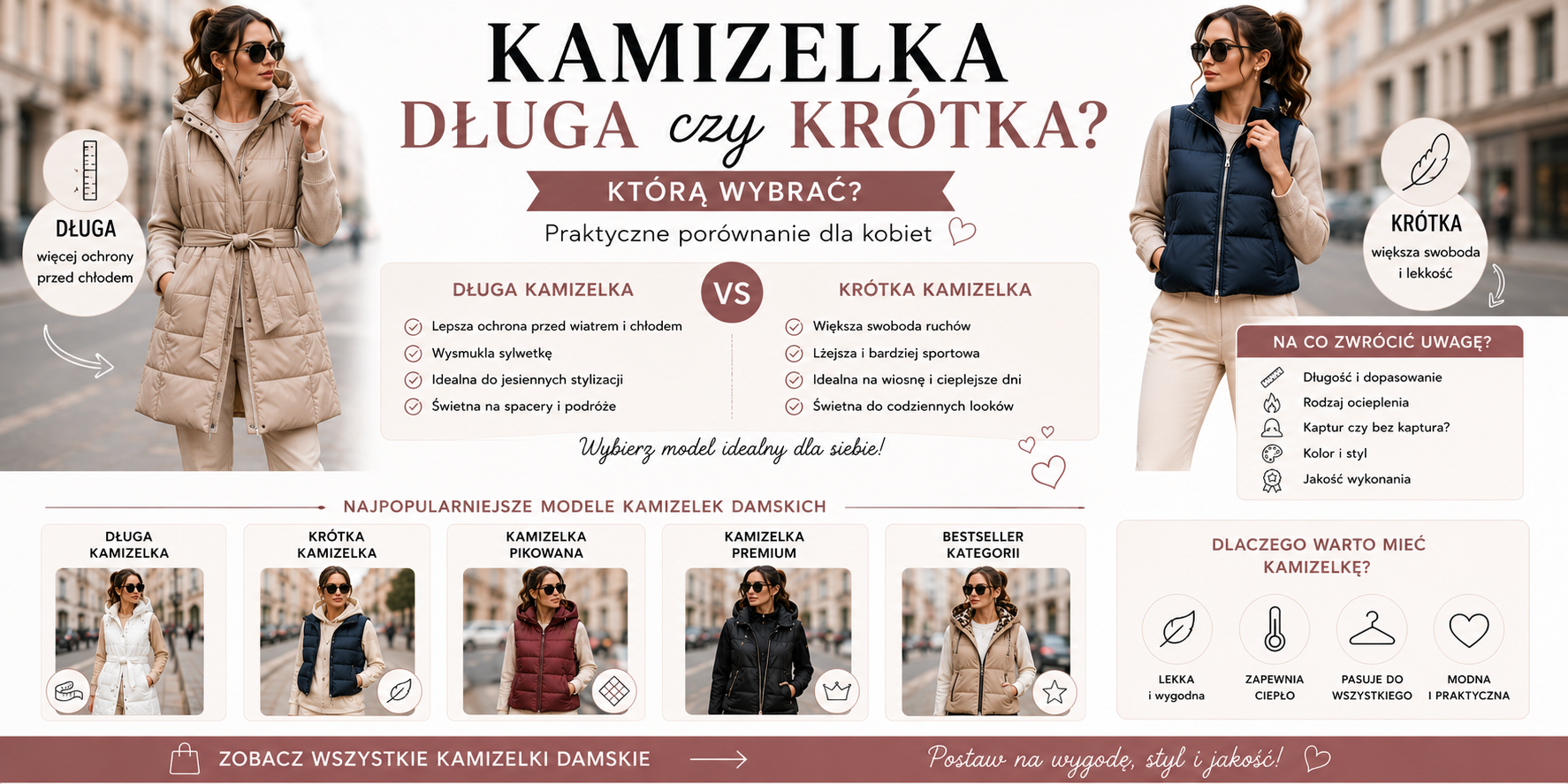 Jaką kamizelkę damską wybrać? Kompletny poradnik zakupowy
