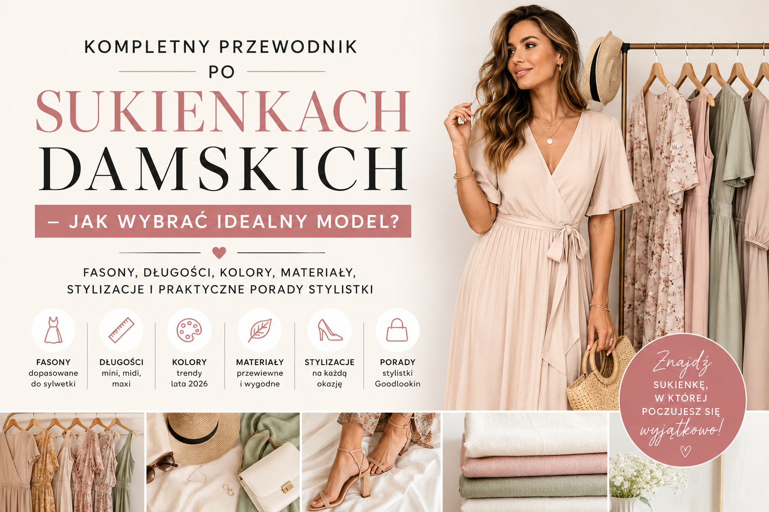 Kompletny przewodnik po sukienkach damskich – jak wybrać idealny model?