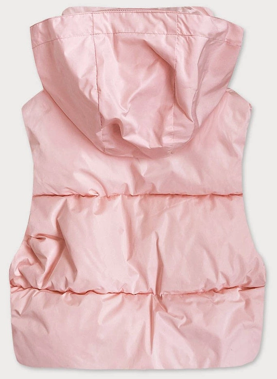 KRÓTKI BEZRĘKAWNIK DAMSKI RÓŻOWY (3360)