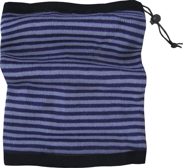 KOMIN W PASKI 2W1 GRANATOWO-WRZOSOWY (X2002X)