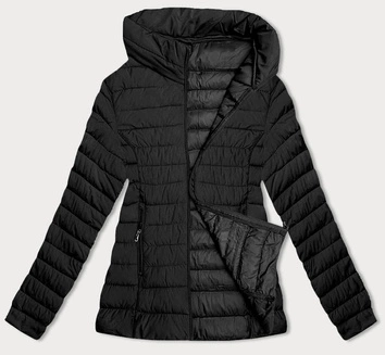 Przejściowa pikowana kurtka damska czarna (16M9109-392)