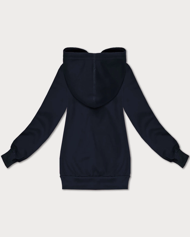 Rozpinana bluza damska z kapturem S'West granatowa (B-12#)