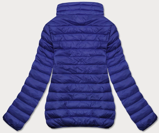 Lekka pikowana kurtka damska granatowa (58M23037-215)