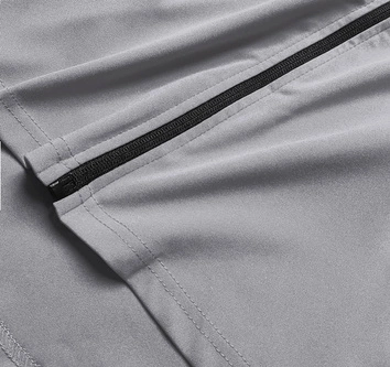 Bluza z asymetrycznym dołem szara (hd153-03)