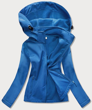 DAMSKA KURTKA-BLUZA TREKKINGOWA NIEBIESKA (HH018-9)