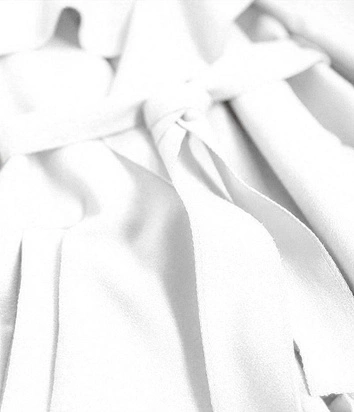 MINIMALISTYCZNY PŁASZCZ BIAŁY (678ART)