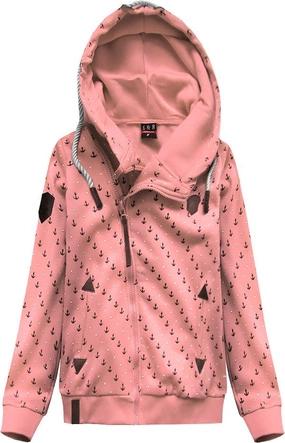 BLUZA Z KAPTUREM ŁOSOSIOWA (1911)