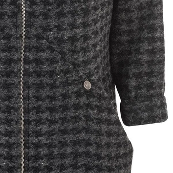 GRUBA NARZUTKA W PEPITKĘ GRAFITOWA (5919)