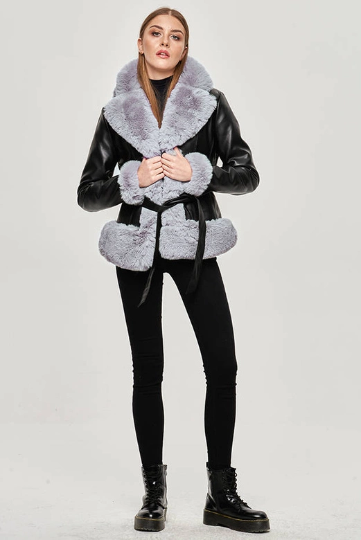 RAMONESKA Z FUTERKIEM CZARNO-SZARA (1905)