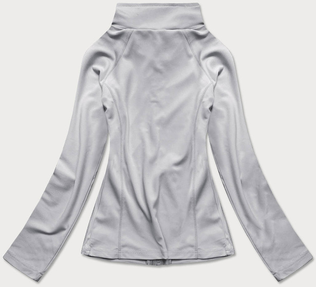 Dopasowana bluza damska szara (hd154-03)