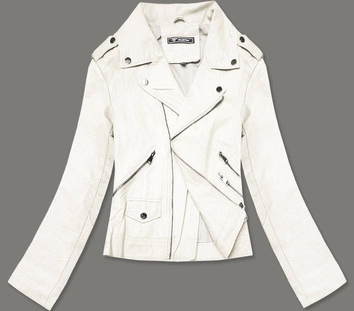 Ramoneska damska złamana biel (BN-20025-77)